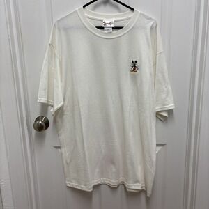 VTG‎ WDW Parks Mickey Mouse Made in USA Single Stitch Men's Tshirt sz XL